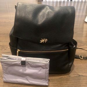 Freshly Picked Ebony Classic Diaper Bag